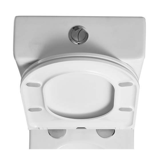 Бачок для унитаза-компакта MIXXUS PREMIUM BEVEL-0402-R TANK 430x390x140 в комплекте со сливной арматурой (MI8327)