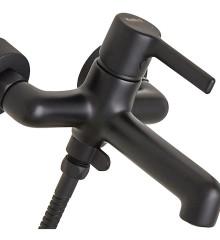 Смеситель для ванны HAIBA MARKUS 009 EURO BLACK (Цвет черный) (HB3975)
