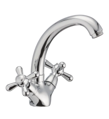 Змішувач для умивальника HAIBA DOMINOX 272 (Колір хром) (HB0080)