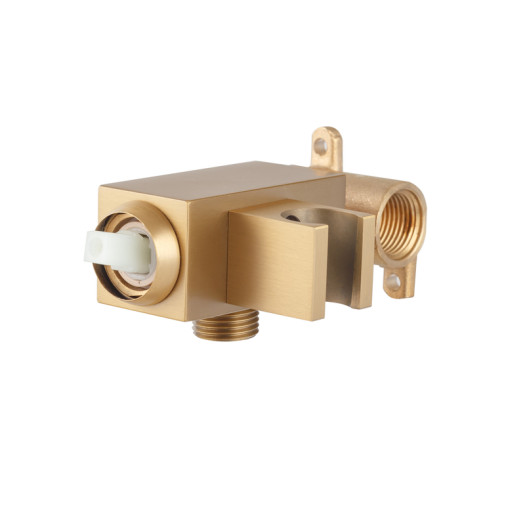 Смеситель для гигиенического душа HAIBA KUBUS 002 (INNER) BRUSHED GOLD (Цвет матовое золото) (HB9625)