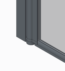 Шторки стеклянные на ванну распашные KOER SR BS01-80x140-TR-01 прозрачное стекло 6мм хром (KR5400)