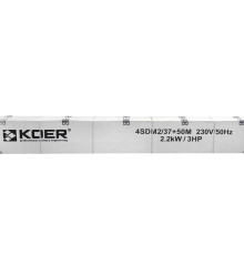 Центробежный насос для скважины Koer 4SDM 2/37 + пульт (KP2632)