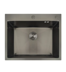 Мойка из нерж. стали MIXXUS MH6050 GRAPHITE (3.0/0.8) (Цвет графит) (MX1933)