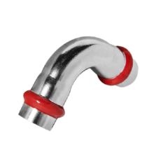 Колено 90° двухраструбное KOER KQ.L42-2 PRESS-INOX AISI 304 42x42 (KR6404)