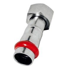 Переходник с накидной гайкой KOER KQ.A1808NF PRESS-INOX AISI 304 18x3/4