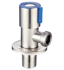 Кран для подключения сантехприборов MIXXUS VAL-01-1/2x1/2 из нерж. стали SUS304 (Цвет синий) (SS0048)