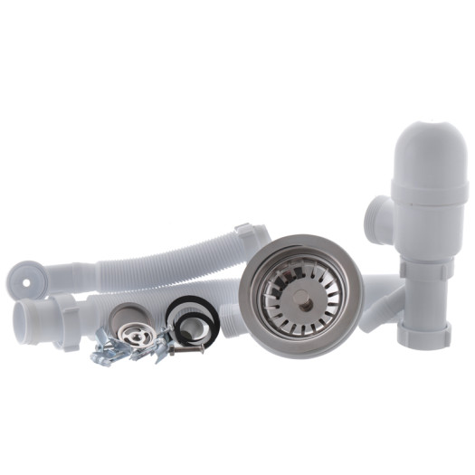 Мойка кухонная Zerix ZS-7750R-01 Белая (ZX4555)