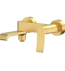 Змішувач для ванни MIXXUS PREMIUM DALI 009 EURO BRUSHED GOLD (Колір матове золото) (MI6765)