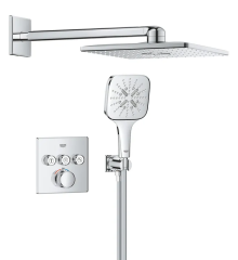 Скрытая душевая система Grohe Grohtherm SmartControl с RSH SmartActive 310 Cube (1039980000)