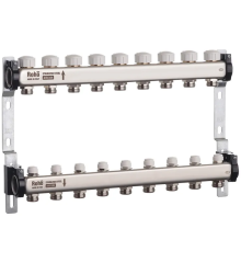 Коллектор с термостатическими и запорными клапанами Roho R805-09 - 1