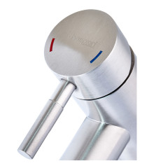 Смеситель для умывальника Champion SUS-001-A (нерж. сталь) (CH6200)