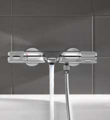 Змішувач для ванни з термостатом Grohe Grohtherm 1000 Performance (34779000)