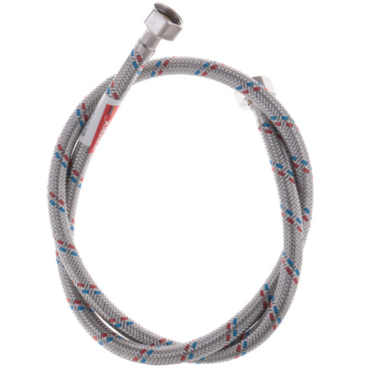 Гибкий шланг для подключения воды гайка 1/2'' - гайка 1/2'' (100 см) Zerix (ZX1554)