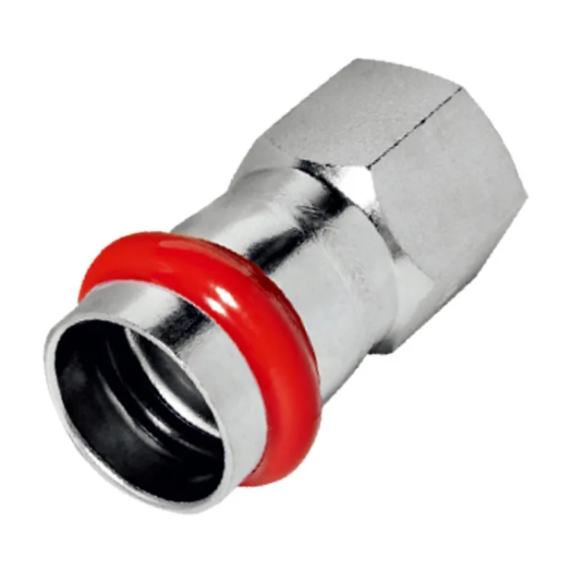 Переходник с внутренней резьбой KOER KQ.A1506F PRESS-INOX AISI 304 15x1/2