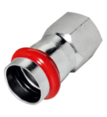 Переходник с внутренней резьбой KOER KQ.A1506F PRESS-INOX AISI 304 15x1/2