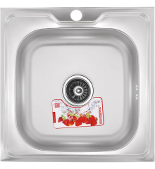 Мийка кухонна Zerix Z5050-08-180E (Satin) (ZS0582)