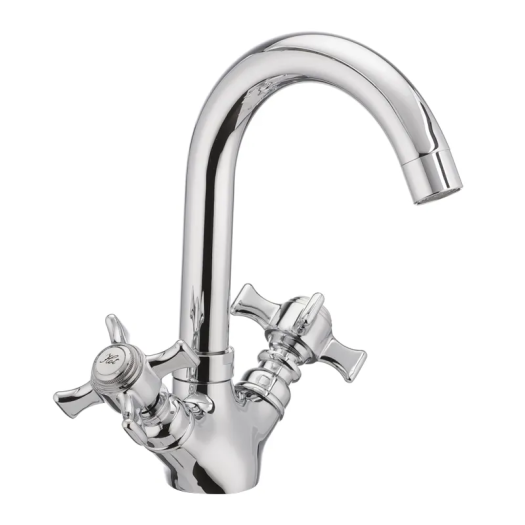 Смеситель для умывальника CRON ZEUS 274 NUT (Цвет хром) (CR0084)