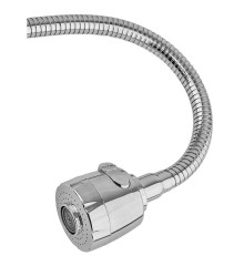 Смеситель для кухни MIXXUS MAGNUM 011 NUT REFLECTOR с гибким изливом (Цвет хром) (MI6195)