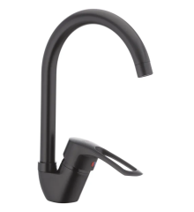 Смеситель для кухни CRON HANSBERG 777-G NUT BLACK (Цвет черный) (CR0791)