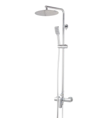 Душевая колонна со смесителем KOER KB-52028-01, 2 функции (Цвет хром) (KR5309)