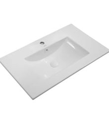 Раковина мебельная MIXXUS PREMIUM CUBIC-1503 810х460х170mm (отверстие под смеситель, перелив) (MP6497)