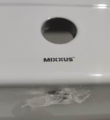 Раковина мебельная MIXXUS PREMIUM CUBIC-1503 810х460х170mm (отверстие под смеситель, перелив) (MP6497)