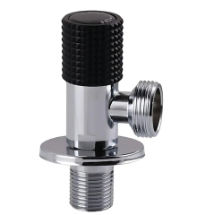 Кран для подключения сантехприборов CHAMPION VAL-14-1/2x3/4 CHROME из нерж. стали (цвет хром) (CH6570)