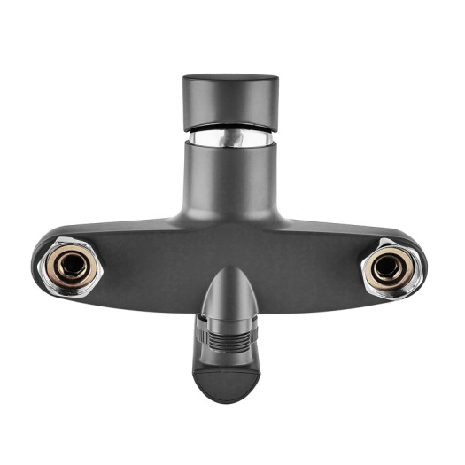 Смеситель для ванны PLAMIX OSCAR-006 EURO BLACK (без шланга и лейки) (Цвет черный) (PM0600)