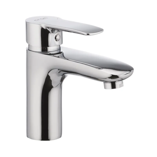 Смеситель для умывальника CRON COLUMBIA 001 NUT (Цвет хром) (CR0206)