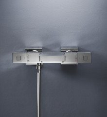 Смеситель для ванной с термостатом Grohe Grohtherm Cube (34497000)