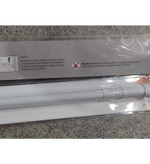 Штанга для шторки телескопическая прямая MIXXUS CRA-140x260 140cm-260cm (алюминий) (AC0656)