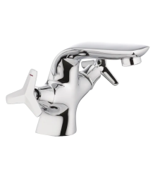 Смеситель для умывальника MIXXUS PREMIUM VESTA 161 (Цвет хром) (MI0610)