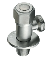 Кран для подключения сантехприборов MIXXUS VAL-07-1/2x3/4 из нерж. стали SUS304 (Цвет нерж) (MI6057)