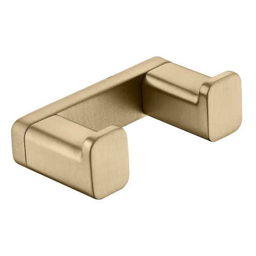 Крючок двойной KOER AS-0101-2-12 (цвет матовое золото) (KR6155)