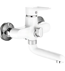 Смеситель для ванны MIXXUS ELBA 009 EURO WHITE (Цвет белый) (MI6586)