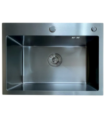 Мойка из нерж. стали MIXXUS MH5843 MICRO DECOR BLACK (3.0/0.8) (Цвет черный) (MI8219)