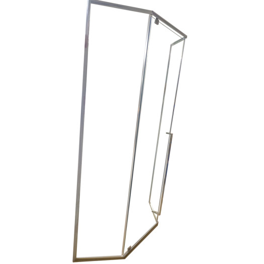 Душевая кабина без поддона KOER SR SC06-100x100x200-TR-01 прозрачное стекло EASY CLEAN 8мм хром (KR5365)