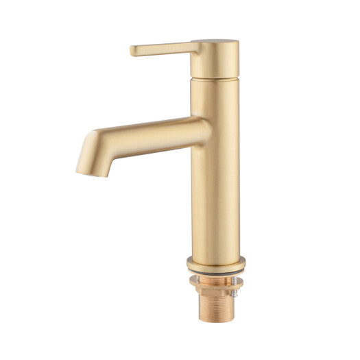 Смеситель для умывальника KOER KB-10029-12 (Цвет матового золота) (KR5501)