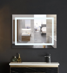Зеркало MIXXUS WARM MR12-80x60-REVERSE с LED Touch, Anti-fog, димером, рег. яркости (MI6672)