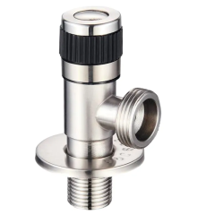 Кран для подключения сантехприборов MIXXUS VAL-05-1/2x3/4 из нерж. стали SUS304 (Цвет нерж) (MI6027)