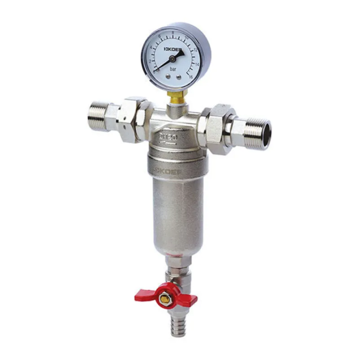 Фильтр самоочищающийся с манометром 1'' KOER KR.1250 (KR5781)