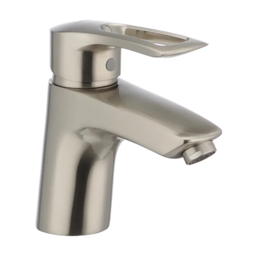 Смеситель для умывальника HAIBA HANSBERG 001 SS COLOR (Цвет нерж) (HB0170)