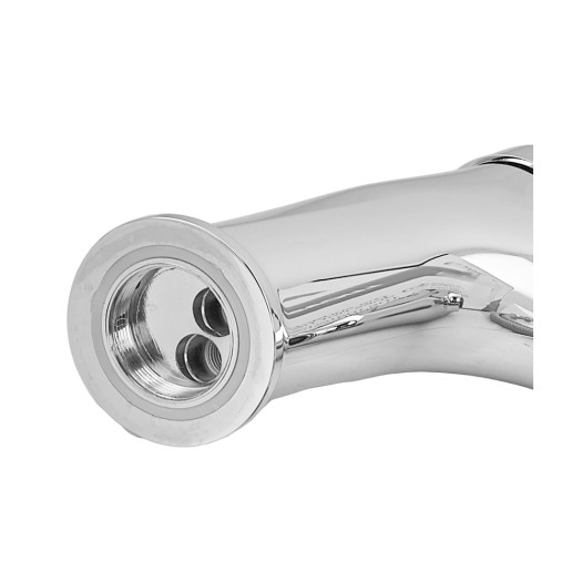 Смеситель для умывальника PLAMIX LUCAS-001 SET CHROME (с подводкой) (Цвет хром) (PM0707)