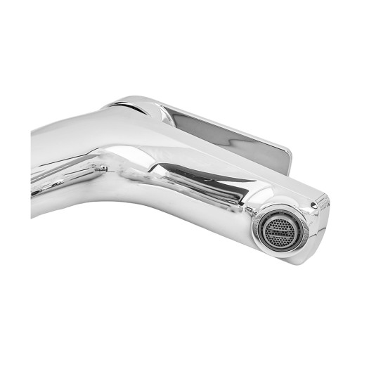 Смеситель для умывальника PLAMIX LUCAS-001 SET CHROME (с подводкой) (Цвет хром) (PM0707)