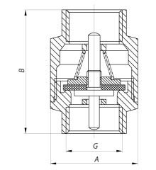 Кран шаровый Koer 1/2x1/2 (KR.512) (KR0008)