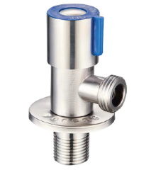 Кран для подключения сантехприборов MIXXUS VAL-01-1/2x1/2 из нерж. стали SUS304 (Цвет синий) (MI6532)