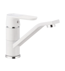 Смеситель для умывальника MIXXUS PREMIUM TIGER 555-15cm NUT WHITE (Цвет белый) (MI0574)