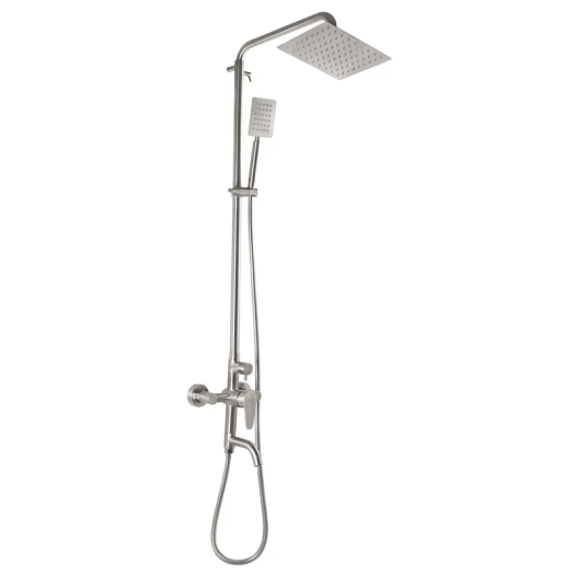 Душевая колонна со смесителем HAIBA DAX-009-J из нерж. стали SUS304 (Цвет нерж) (HB2791)