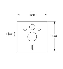 Комплект для звукоизоляции Grohe (37131000)