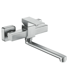 Смеситель для кухни MIXXUS KUB-005 из нерж. стали SUS304 (Цвет нерж) (MI5863)